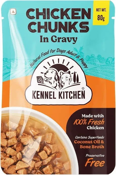 Kennel Kitchen Chicken Chunks in Gravy